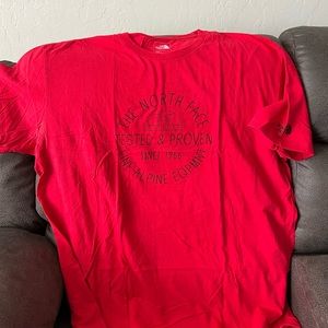 The North Face Red Tee